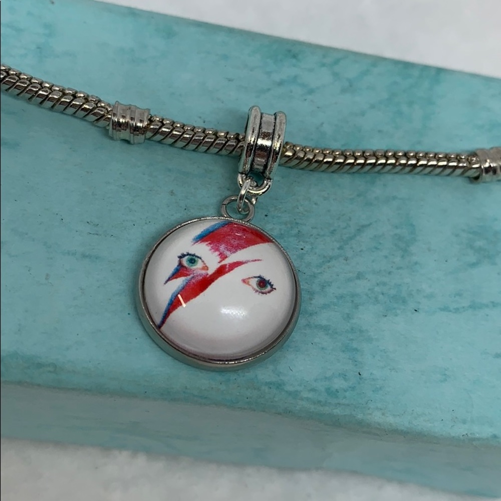 David Bowie cabochon european charm